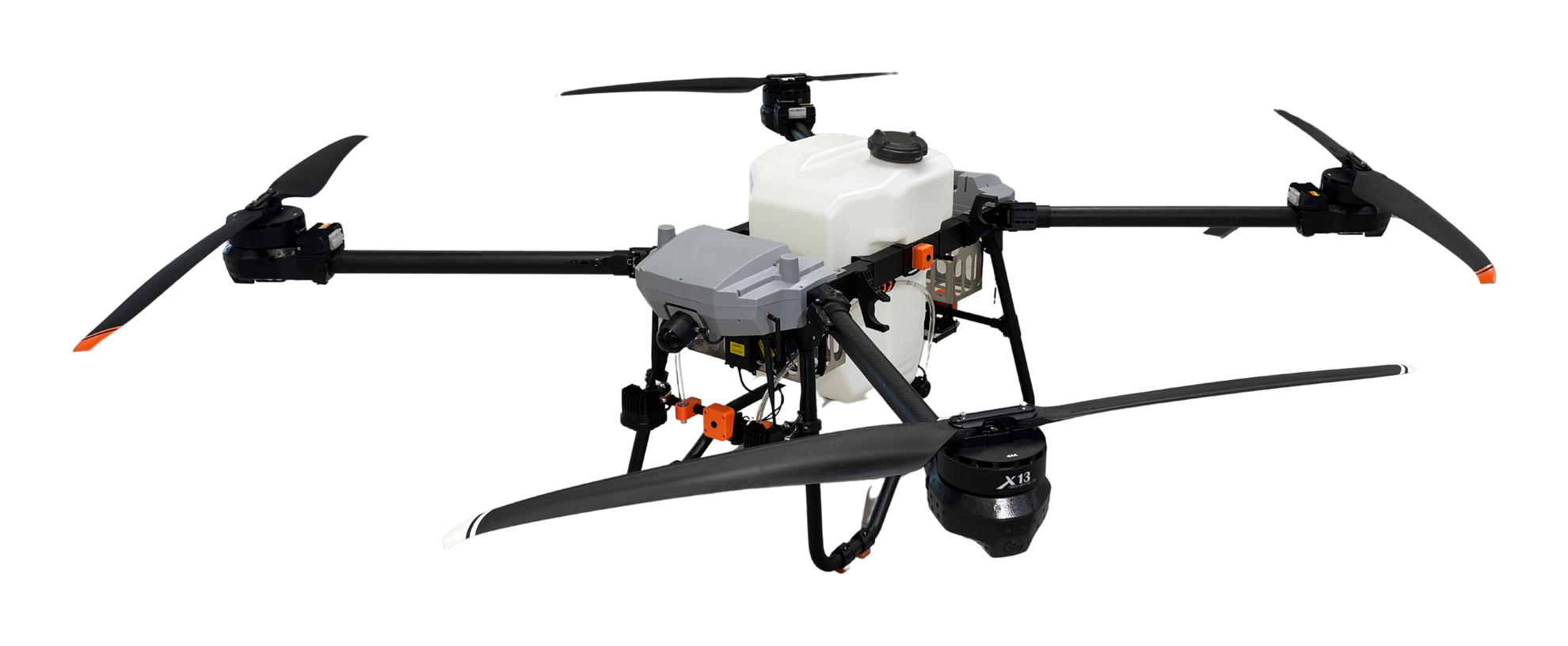MF50 heavy firefighting multirotor with water tank