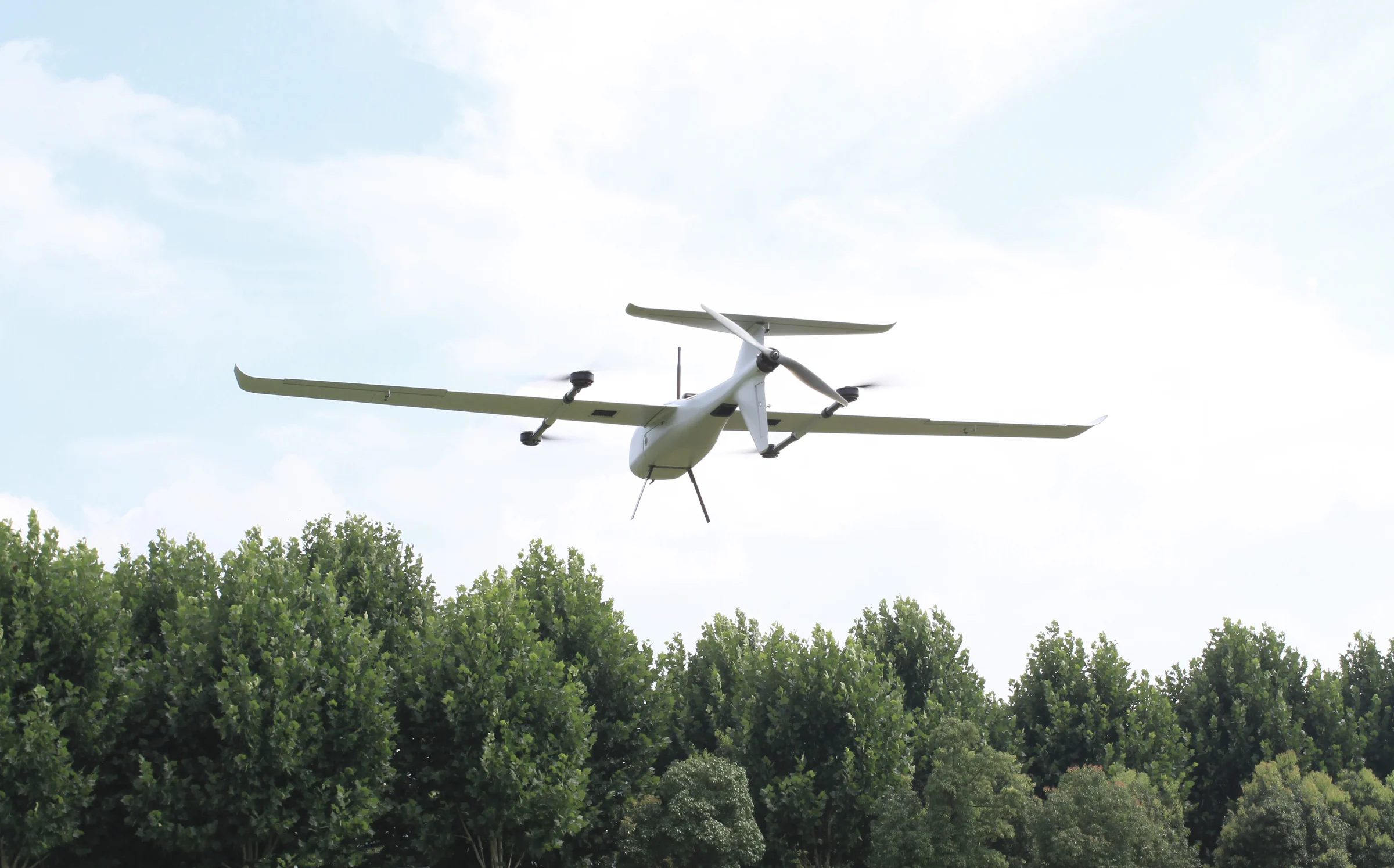 JT-290 VTOL UAV in flight